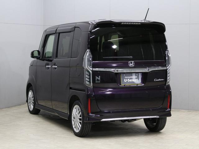Ｎ－ＢＯＸカスタム Ｌターボ　ワンオーナー　禁煙車　４ＷＤ　ターボ　大型ルーフコンソール　電子パーキングブレーキ　シートヒーター　両側パワースライドドア　純正メモリーナビ　フルセグ　ＣＤ　ＤＶＤ　音楽録音　Ｂｌｕｅｔｏｏｔｈ（16枚目）