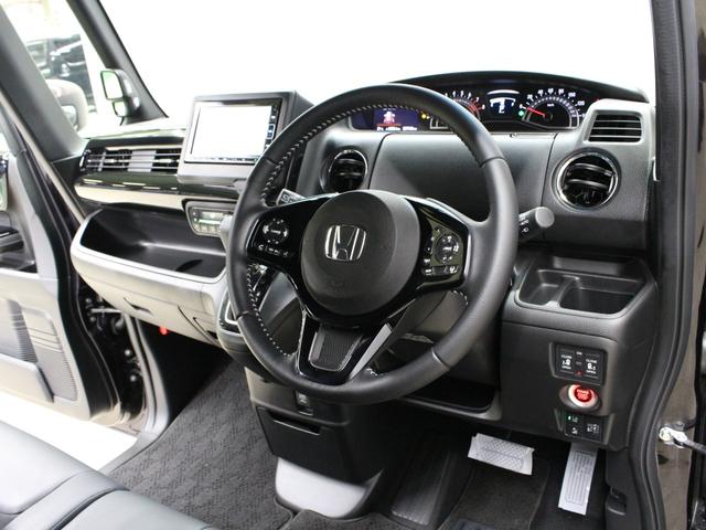 Ｎ－ＢＯＸカスタム Ｌターボ　ワンオーナー　禁煙車　４ＷＤ　ターボ　大型ルーフコンソール　電子パーキングブレーキ　シートヒーター　両側パワースライドドア　純正メモリーナビ　フルセグ　ＣＤ　ＤＶＤ　音楽録音　Ｂｌｕｅｔｏｏｔｈ（23枚目）
