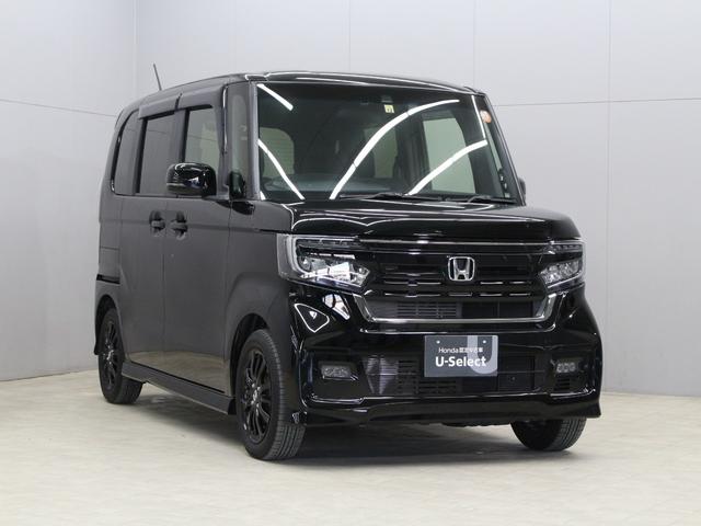 N-BOXカスタム Lスタイル+ブラック 禁煙車 純正8インチナビ フルセグ DVD CD 音楽録音 Bluetooth リアカメラ ETC 前後ドラレコ シートヒーター 両側パワースライドドア シートバックテーブル サイドエアバッグ(10枚目)