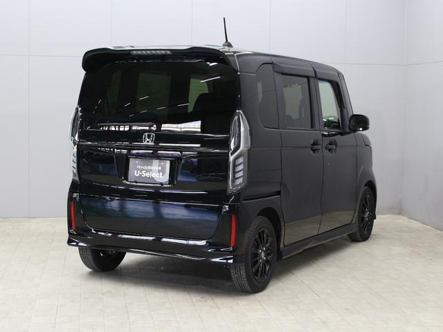 N-BOXカスタム Lスタイル+ブラック 禁煙車 純正8インチナビ フルセグ DVD CD 音楽録音 Bluetooth リアカメラ ETC 前後ドラレコ シートヒーター 両側パワースライドドア シートバックテーブル サイドエアバッグ(14枚目)