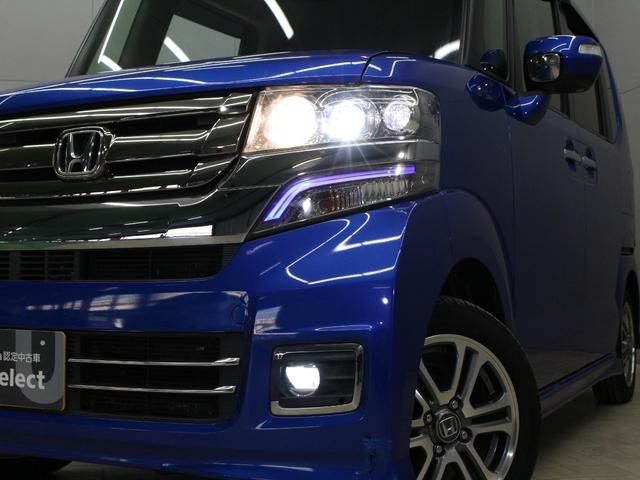 N-BOXカスタム GSSパッケージ 1オーナー 禁煙車 シートヒーター 純正メモリーナビ DVD CD フルセグ Bluetooth ステアリングリモコン ドライブレコーダー リアカメラ ETC 両側パワースライドドア 純正アルミ(6枚目)