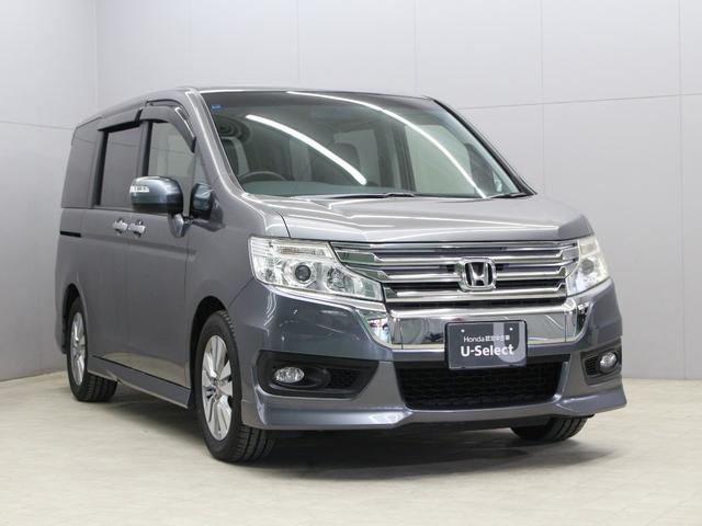 ステップワゴンスパーダ Ｚ　ワンオーナー　禁煙車　純正９インチナビ　フルセグ　ＣＤ　ＤＶＤ　音楽録音　ステアリングリモコン　ＥＴＣ　リアカメラ　パドルシフト　両側パワースライドドア　アイドリングストップ　純正１６インチアルミ（10枚目）