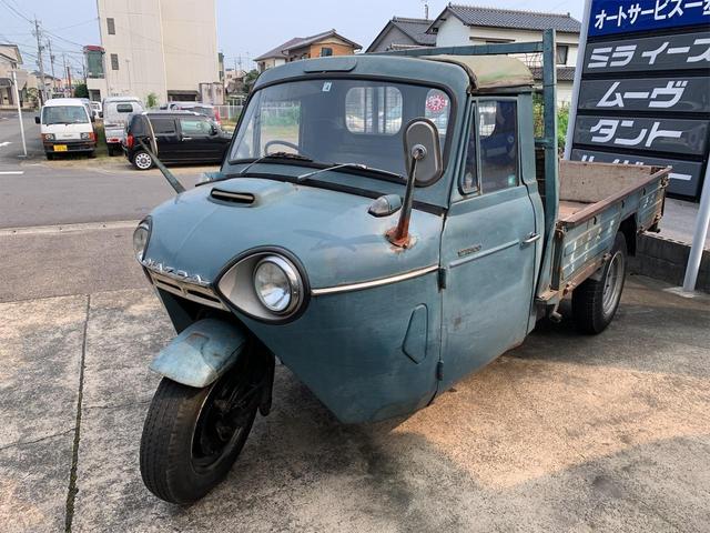 マツダ ベースグレード　Ｔ１５００　当時ナンバー　オート三輪　三方開　積載量１５００ｋｇ　東洋工業　レトロ　整備付　車検２年付　三輪　４速マニュアル（5枚目）