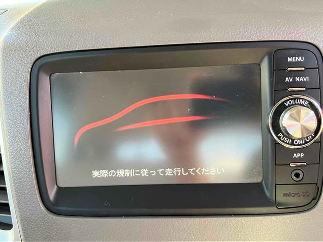スペーシア Ｘ　バックカメラ　両側スライド・片側電動スライドドア　ナビ　ＴＶ　スマートキー　アイドリングストップ　電動格納ミラー　ベンチシート　ＣＶＴ　ＵＳＢ　エアコン　パワーウィンドウ　軽自動車　チョイ乗り（6枚目）