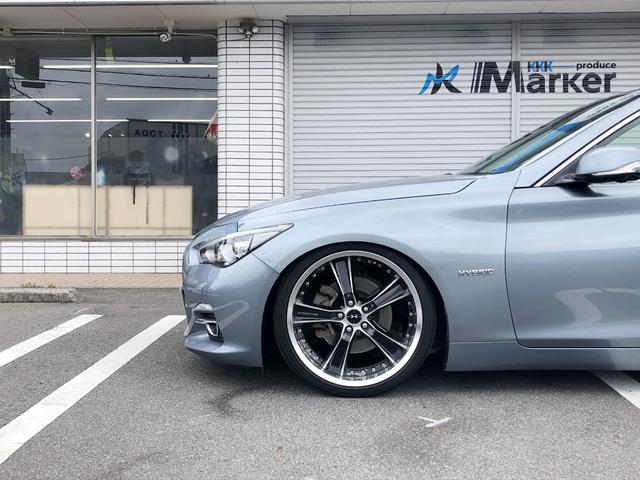 ３５０ＧＴ　ハイブリッド　タイプＰ　ＭＡＶＥＲＩＣＫ２０インチアルミ　ＨＫＳフルタップ車高調　ＳＲ　アラウンドヴューモニター　レーダークルーズ　ＬＥＤヘッドＦＯＧ　ＢＯＳＥ　黒革ＰＷシート　純正ナビ地デジＴＶ　Ｂｌｕｅｔｏｏｔｈ　ＥＴＣ(54枚目)