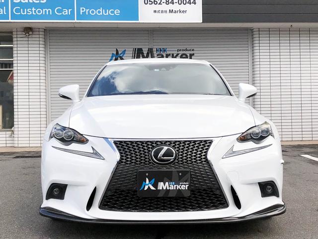 ＩＳ ＩＳ３５０　Ｆスポーツ　ＲＣＦ１９アルミ面一　ＬＥＤヘッドＦＯＧ　カーボンＦエアロ　トランクＳＰ　Ｒ３面スモーク　本革ステア　パドル　黒革ＰＷシート　ＢＳＭ　オートＨＩ　フルセグＴＶ　Ｂｌｕｅｔｏｏｔｈ　クルコン　ＥＴＣ（2枚目）