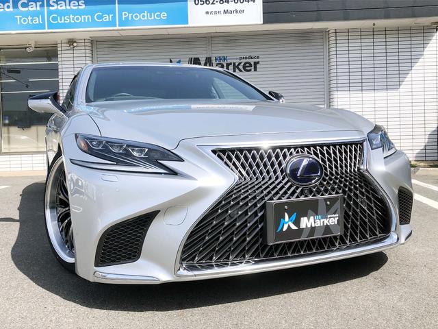 ＬＳ ＬＳ５００ｈ　バージョンＬ　新品２１アルミ　新品サスコン　３眼ＬＥＤヘッド　本革コンビステア　クルコン　パドル　マクレビ　ＢＳＭ　黒革ＰＷシート　フルセグＴＶ　デジタルミラー　Ｒシート可動　カーテン　ＰＷバックドア　全方位カメラ（33枚目）