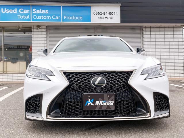 ＬＳ ＬＳ５００　Ｆスポーツ　新品２１ｉｎｃｈアルミ面一　新品サスコン　３眼ＬＥＤヘッド　黒革ＰＷシート　パドル　クルコン　ＨＵＤ　ＢＳＭ　フルセグＴＶ　Ｂｌｕｅｔｏｏｔｈ　レーダー　純正ドラレコ　ＰＷバック　全方位カメラ　ＥＴＣ（2枚目）