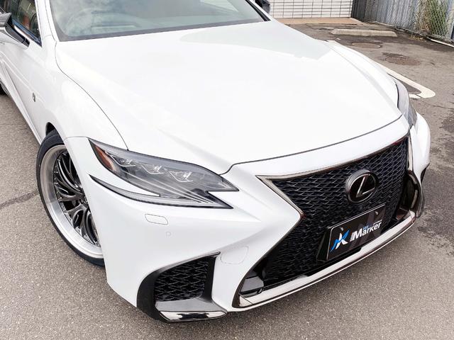 ＬＳ ＬＳ５００　Ｆスポーツ　新品２１ｉｎｃｈアルミ面一　新品サスコン　３眼ＬＥＤヘッド　黒革ＰＷシート　パドル　クルコン　ＨＵＤ　ＢＳＭ　フルセグＴＶ　Ｂｌｕｅｔｏｏｔｈ　レーダー　純正ドラレコ　ＰＷバック　全方位カメラ　ＥＴＣ（35枚目）