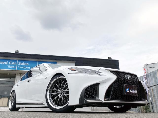 ＬＳ ＬＳ５００　Ｆスポーツ　新品２１ｉｎｃｈアルミ面一　新品サスコン　３眼ＬＥＤヘッド　黒革ＰＷシート　パドル　クルコン　ＨＵＤ　ＢＳＭ　フルセグＴＶ　Ｂｌｕｅｔｏｏｔｈ　レーダー　純正ドラレコ　ＰＷバック　全方位カメラ　ＥＴＣ（36枚目）