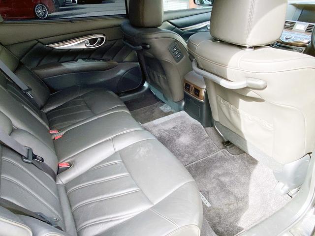 シーマ ハイブリッド VIP WORKジースト20深リムAW FR鬼キャン仕様 Tディメント車高調 メガRCFアッパー TディメントRアッパー スキッドRCRアームテンションロッド SR クルコン 本革PWシート 地デジ Bカメラ(45枚目)