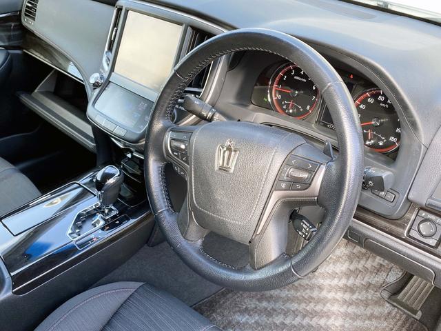 クラウン アスリートS-T SILKBLAZE現車デモカー 雑誌掲載車両 フルエアロF SD R ウイング RSR車高調Besti FAVORE20アルミ パドル クルコン フルセグTV Bluetooth Bカメラ ETC(21枚目)