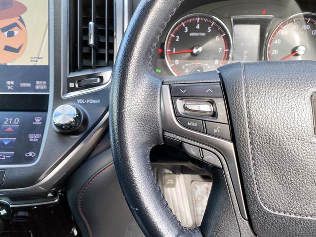 クラウン アスリートS-T SILKBLAZE現車デモカー 雑誌掲載車両 フルエアロF SD R ウイング RSR車高調Besti FAVORE20アルミ パドル クルコン フルセグTV Bluetooth Bカメラ ETC(28枚目)