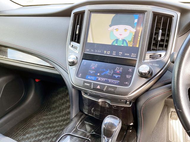クラウン アスリートS-T SILKBLAZE現車デモカー 雑誌掲載車両 フルエアロF SD R ウイング RSR車高調Besti FAVORE20アルミ パドル クルコン フルセグTV Bluetooth Bカメラ ETC(30枚目)