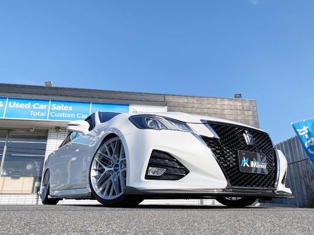 クラウン アスリートS-T SILKBLAZE現車デモカー 雑誌掲載車両 フルエアロF SD R ウイング RSR車高調Besti FAVORE20アルミ パドル クルコン フルセグTV Bluetooth Bカメラ ETC(36枚目)