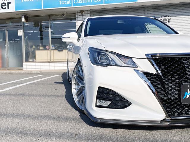 クラウン アスリートS-T SILKBLAZE現車デモカー 雑誌掲載車両 フルエアロF SD R ウイング RSR車高調Besti FAVORE20アルミ パドル クルコン フルセグTV Bluetooth Bカメラ ETC(37枚目)
