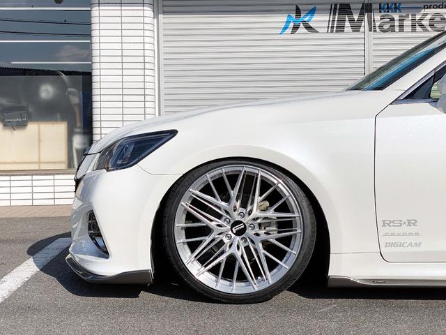 クラウン アスリートS-T SILKBLAZE現車デモカー 雑誌掲載車両 フルエアロF SD R ウイング RSR車高調Besti FAVORE20アルミ パドル クルコン フルセグTV Bluetooth Bカメラ ETC(53枚目)