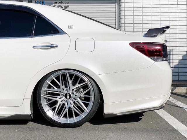 クラウン アスリートS-T SILKBLAZE現車デモカー 雑誌掲載車両 フルエアロF SD R ウイング RSR車高調Besti FAVORE20アルミ パドル クルコン フルセグTV Bluetooth Bカメラ ETC(54枚目)