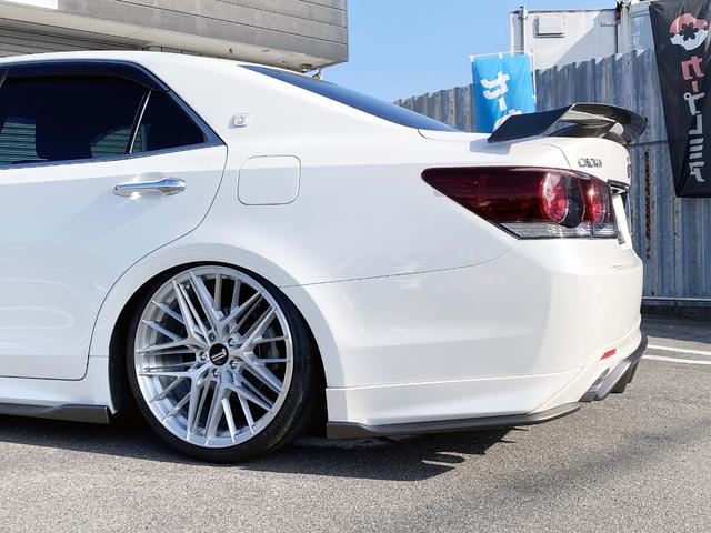クラウン アスリートS-T SILKBLAZE現車デモカー 雑誌掲載車両 フルエアロF SD R ウイング RSR車高調Besti FAVORE20アルミ パドル クルコン フルセグTV Bluetooth Bカメラ ETC(70枚目)