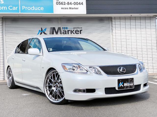 ＧＳ ＧＳ３５０　ユーザー買取車　ＭＡＶＥＲＩＣＫ２０ｉｎｃｈアルミ　フルタップ車高調　革調シートカバー　クルーズコントロール　リアスモーク施工　バックカメラ　ＥＴＣ（3枚目）