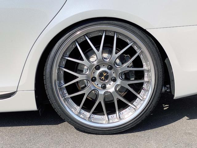 ＧＳ ＧＳ３５０　ユーザー買取車　ＭＡＶＥＲＩＣＫ２０ｉｎｃｈアルミ　フルタップ車高調　革調シートカバー　クルーズコントロール　リアスモーク施工　バックカメラ　ＥＴＣ（7枚目）