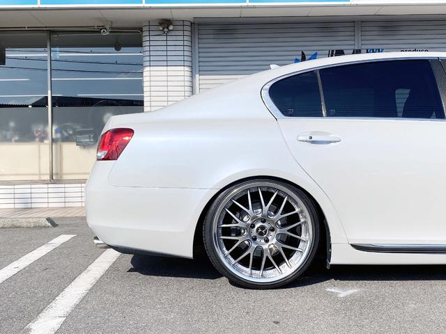 ＧＳ ＧＳ３５０　ユーザー買取車　ＭＡＶＥＲＩＣＫ２０ｉｎｃｈアルミ　フルタップ車高調　革調シートカバー　クルーズコントロール　リアスモーク施工　バックカメラ　ＥＴＣ（60枚目）