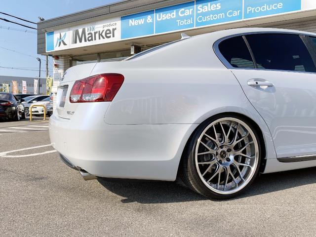 ＧＳ ＧＳ３５０　ユーザー買取車　ＭＡＶＥＲＩＣＫ２０ｉｎｃｈアルミ　フルタップ車高調　革調シートカバー　クルーズコントロール　リアスモーク施工　バックカメラ　ＥＴＣ（65枚目）