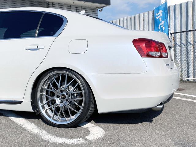 ＧＳ ＧＳ３５０　ユーザー買取車　ＭＡＶＥＲＩＣＫ２０ｉｎｃｈアルミ　フルタップ車高調　革調シートカバー　クルーズコントロール　リアスモーク施工　バックカメラ　ＥＴＣ（74枚目）