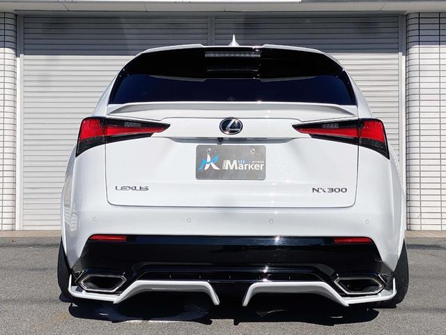 ＮＸ ＮＸ３００　Ｆスポーツ　公認車　禁煙車　ＡＲＴＩＳＡＮフルエアロ　ＯＶフェンダー　ＷＯＲＫグノーシス２１ＡＷ　ＡｉｒＦｏｒｃｅエアサス　Ｔ－ＤＥＭＡＮＤアーム　Ｆガラスオーロラ　ＳＲ　３眼ＬＥＤヘッド　赤黒本革ＰＷシート（6枚目）