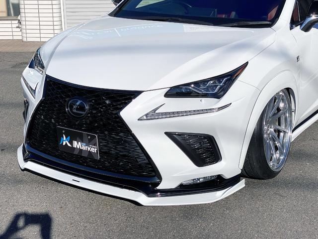 ＮＸ ＮＸ３００　Ｆスポーツ　公認車　禁煙車　ＡＲＴＩＳＡＮフルエアロ　ＯＶフェンダー　ＷＯＲＫグノーシス２１ＡＷ　ＡｉｒＦｏｒｃｅエアサス　Ｔ－ＤＥＭＡＮＤアーム　Ｆガラスオーロラ　ＳＲ　３眼ＬＥＤヘッド　赤黒本革ＰＷシート（18枚目）