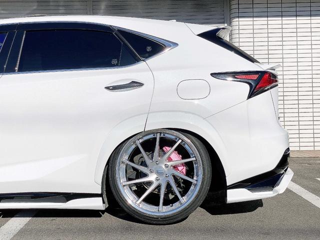 ＮＸ ＮＸ３００　Ｆスポーツ　公認車　禁煙車　ＡＲＴＩＳＡＮフルエアロ　ＯＶフェンダー　ＷＯＲＫグノーシス２１ＡＷ　ＡｉｒＦｏｒｃｅエアサス　Ｔ－ＤＥＭＡＮＤアーム　Ｆガラスオーロラ　ＳＲ　３眼ＬＥＤヘッド　赤黒本革ＰＷシート（58枚目）