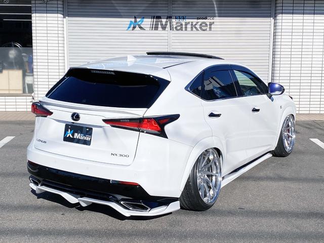 ＮＸ ＮＸ３００　Ｆスポーツ　公認車　禁煙車　ＡＲＴＩＳＡＮフルエアロ　ＯＶフェンダー　ＷＯＲＫグノーシス２１ＡＷ　ＡｉｒＦｏｒｃｅエアサス　Ｔ－ＤＥＭＡＮＤアーム　Ｆガラスオーロラ　ＳＲ　３眼ＬＥＤヘッド　赤黒本革ＰＷシート（64枚目）