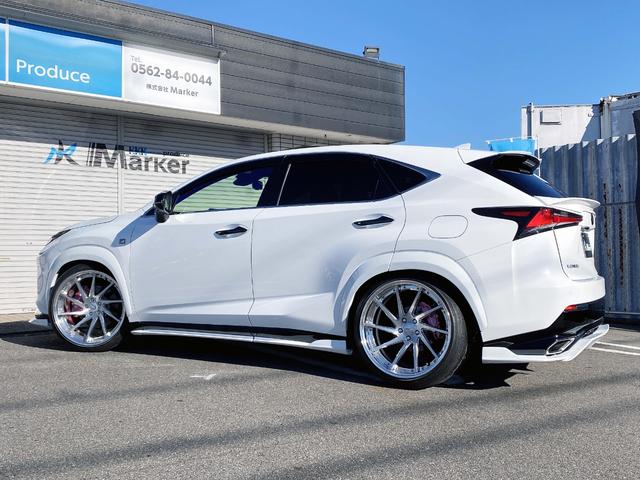 ＮＸ ＮＸ３００　Ｆスポーツ　公認車　禁煙車　ＡＲＴＩＳＡＮフルエアロ　ＯＶフェンダー　ＷＯＲＫグノーシス２１ＡＷ　ＡｉｒＦｏｒｃｅエアサス　Ｔ－ＤＥＭＡＮＤアーム　Ｆガラスオーロラ　ＳＲ　３眼ＬＥＤヘッド　赤黒本革ＰＷシート（73枚目）