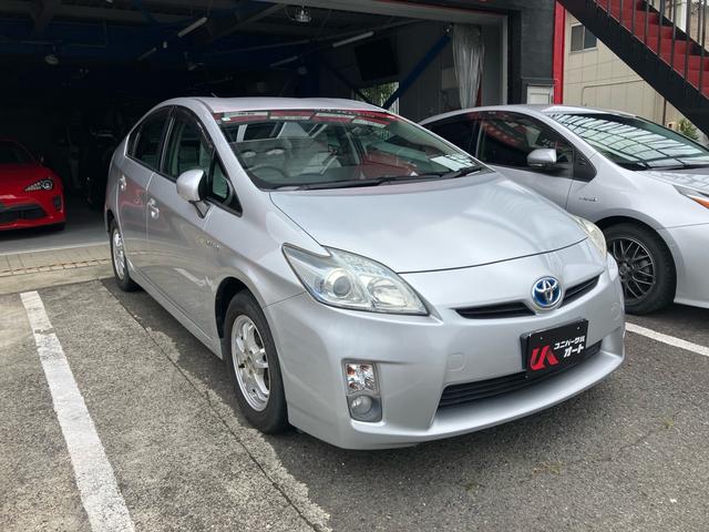 プリウス S エアコン パワーステアリング パワーウィンドウ 運転席エアバック 助手席エアバック 盗難防止システム 衝突安全ボディ スマートキー(3枚目)