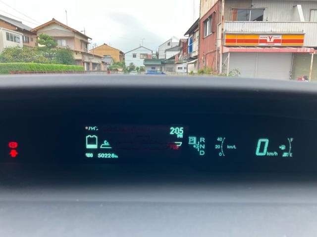 プリウス S エアコン パワーステアリング パワーウィンドウ 運転席エアバック 助手席エアバック 盗難防止システム 衝突安全ボディ スマートキー(41枚目)