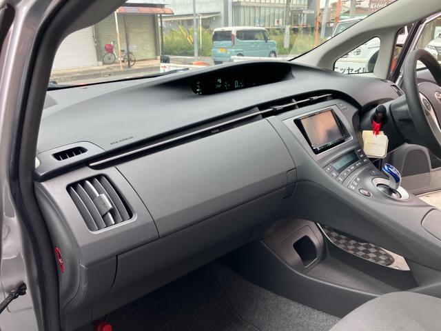 プリウス S エアコン パワーステアリング パワーウィンドウ 運転席エアバック 助手席エアバック 盗難防止システム 衝突安全ボディ スマートキー(50枚目)