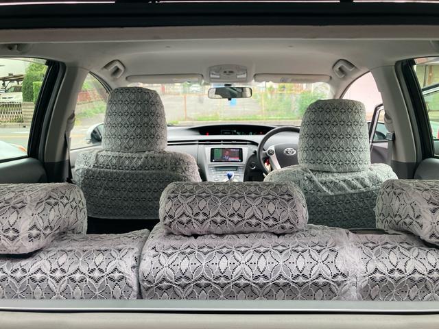 プリウス S エアコン パワーステアリング パワーウィンドウ 運転席エアバック 助手席エアバック 盗難防止システム 衝突安全ボディ スマートキー(62枚目)
