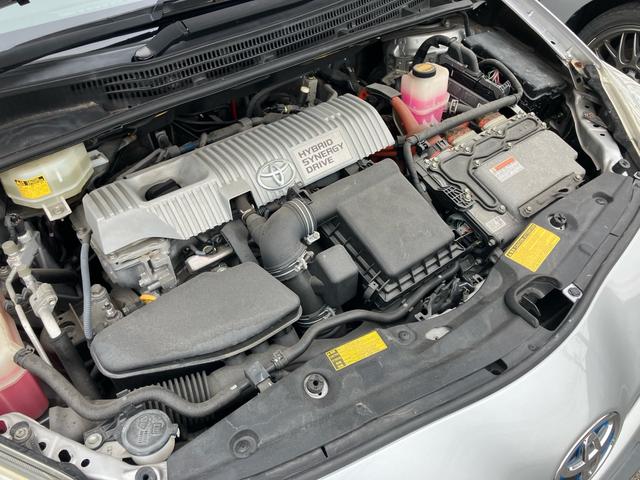 プリウス S エアコン パワーステアリング パワーウィンドウ 運転席エアバック 助手席エアバック 盗難防止システム 衝突安全ボディ スマートキー(64枚目)