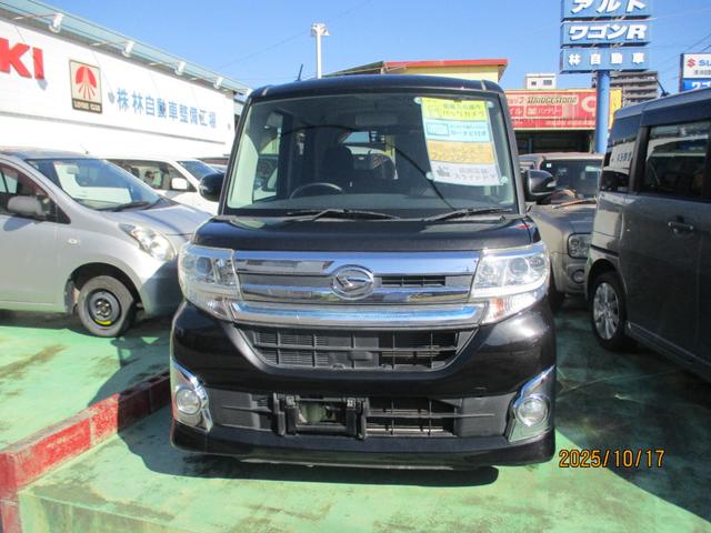 タント カスタムＲＳ　ワンオーナー車・カーナビ・バックカメラ・パワステ・両側電動スライドドア・プッシュスタート・オートエアコン・ドアミラーウインカー・ターボ車（2枚目）