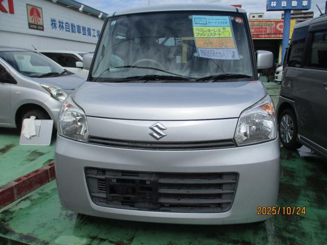 スペーシア Ｘ　カーナビ・プッシュスタート・フロアマット・ドアバイザー・オートエアコン・片側パワースライドドア・新品タイヤ付き（2枚目）