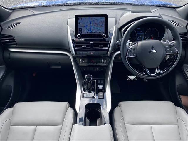 エクリプスクロスPHEV P 4WD 本革シート 純正メモリーナビ レーダークルーズコントロール 全方位カメラ シートヒーター 禁煙車 LEDヘッドライト Bluetooth 衝突軽減ブレーキ 障害物センサー ETC パワーシート(3枚目)