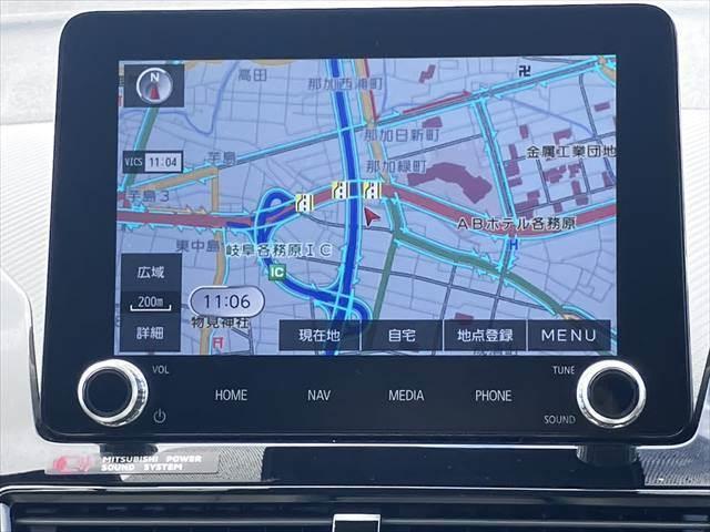 エクリプスクロスPHEV P 4WD 本革シート 純正メモリーナビ レーダークルーズコントロール 全方位カメラ シートヒーター 禁煙車 LEDヘッドライト Bluetooth 衝突軽減ブレーキ 障害物センサー ETC パワーシート(4枚目)