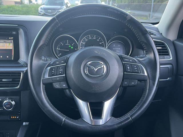 CX-5 XD Lパッケージ ディーゼルターボ 本革シート 純正SDナビ レーダークルーズ シートヒーター バックカメラ 禁煙車 フルセグ クリアランスソナー パワーシート MTモード付 ETC スマートキー Bluetooth(9枚目)