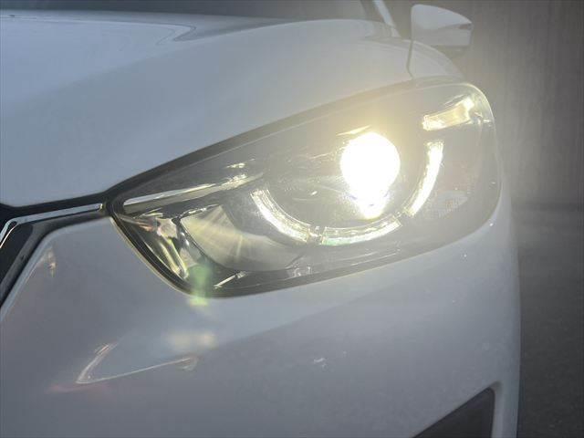 CX-5 XD Lパッケージ ディーゼルターボ 白革シート 純正メモリーナビ レーダークルーズ シートヒーター バックカメラ 禁煙車 フルセグTV Bluetooth パワーシート 衝突軽減 LEDヘッドライト スマートキー(11枚目)