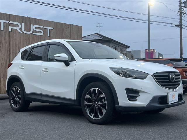 CX-5 XD Lパッケージ ディーゼルターボ 白革シート 純正メモリーナビ レーダークルーズ シートヒーター バックカメラ 禁煙車 フルセグTV Bluetooth パワーシート 衝突軽減 LEDヘッドライト スマートキー(14枚目)