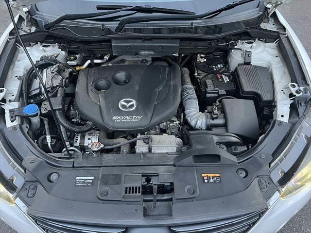 CX-5 XD Lパッケージ ディーゼルターボ 白革シート 純正メモリーナビ レーダークルーズ シートヒーター バックカメラ 禁煙車 フルセグTV Bluetooth パワーシート 衝突軽減 LEDヘッドライト スマートキー(27枚目)
