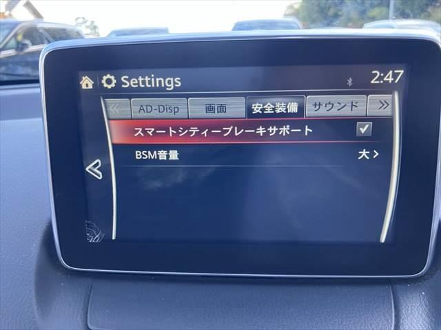 ＣＸ－３ ＸＤ　ツーリング　純正ＳＤナビ　衝突軽減ブレーキ　フルエアロ　禁煙車　ハーフレザーシート　バックカメラ　スマートキー　クルーズコントロール　ＢＳＭ　アイドリングストップ　電動格納ミラー（8枚目）