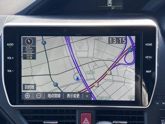 ノア Ｘ　純正ＳＤナビ　フルセグＴＶ　フリップダウンモニター　両側パワースライドドア　禁煙車　バックカメラ　スマートキー　電動格納ミラー　アイドリングストップ　ＥＴＣ　オートエアコン（5枚目）