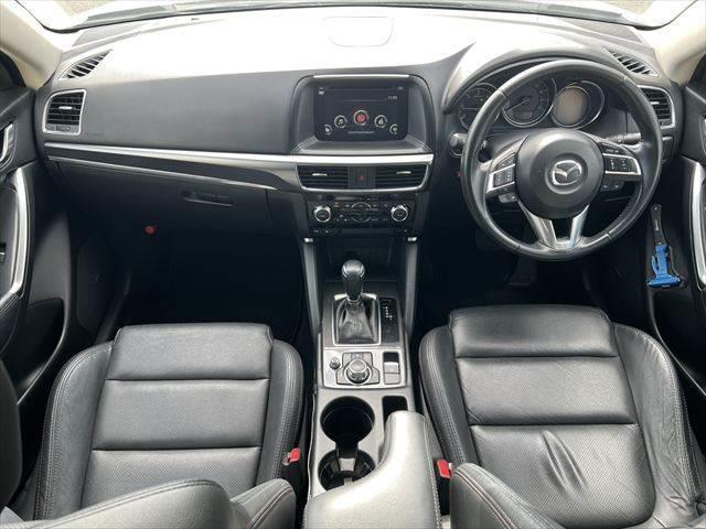 CX-5 XD Lパッケージ 黒本革シート 純正ナビ レーダークルーズコントロール シートヒーター バックカメラ 禁煙車 衝突軽減ブレーキ パワーシート LEDヘッドライト ETC BSM クリアランスソナー MTモード付(3枚目)