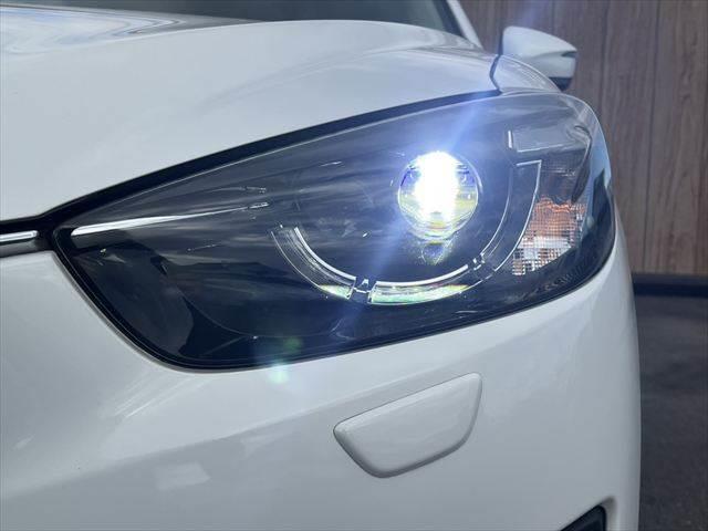 CX-5 XD Lパッケージ 黒本革シート 純正ナビ レーダークルーズコントロール シートヒーター バックカメラ 禁煙車 衝突軽減ブレーキ パワーシート LEDヘッドライト ETC BSM クリアランスソナー MTモード付(11枚目)